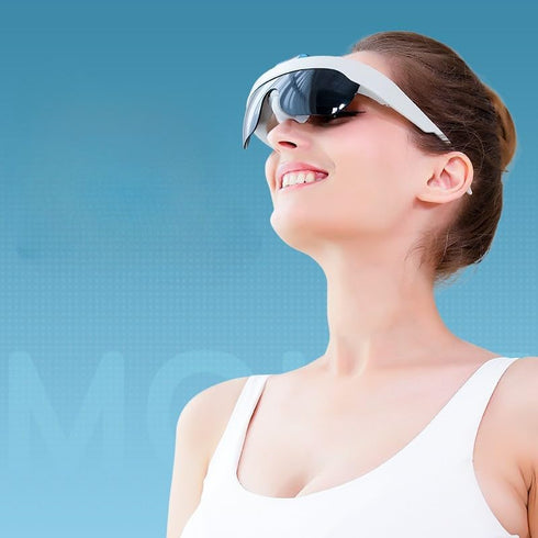 Portable Vapor Glasses for Relief Dry Eyes, Automatic Timer,Eye Mist Steam Sprayer,Eye Treatment,Sleep Mask for Eye