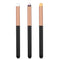 Eye Makeup Brushes Round, Professional 3Pcs Concealer Eyeshadow Brush Set for Blending Brushes