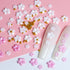 Nail Art 3D Acrylic Flowers Charms, Nail Design Supplies Decoration Accessories