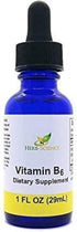 Liquid Vitamin B6 Drops - Pyridoxine Extract Dietary Supplement for Brain Function, Immunity, Heart Health - 1 fl. oz.
