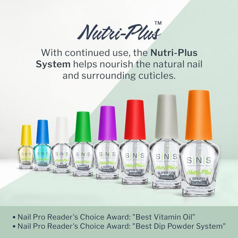 SNS Base Coat Nail Polish for Nail Dip Powder, Gel Base, Long-Lasting & Fast-Drying, 0.5 Oz