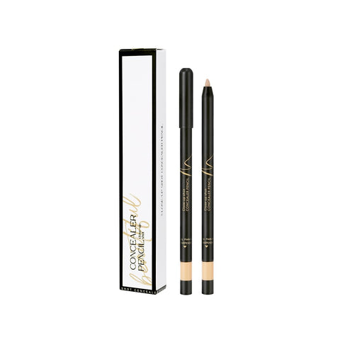 KISSIO Concealer Pencil, Under Eye Concealer, Waterproof Long-lasting Makeup Pencil with Sharpener, 01 PORCELAIN