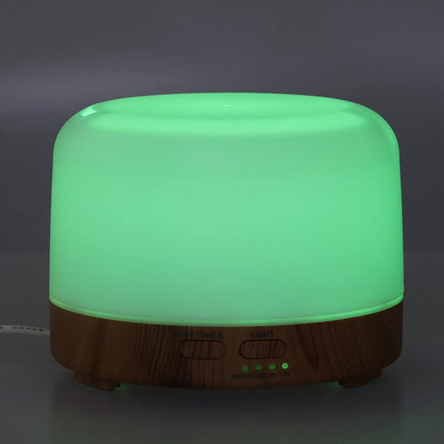Room(#2) Air Humidifier, Automatically Shut Down Aromatherapy Humidifier Essential Oil Diffuser LED Humidifier for Home