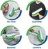 Leo Cleaning Roller with Refill - 1 Mega Roller Pack, 3 Packs or 6 Packs, Up to 300 Sheets