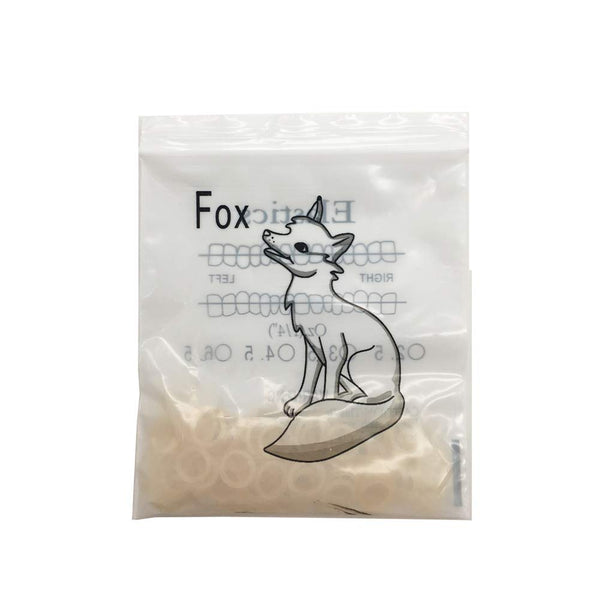Angzhili 10 Bag Dental Orthodontic Rubber Bands, Orthodontic Elastic Supply, 3.5 Oz (1/4")
