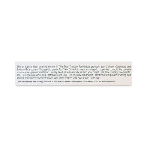 Tea Tree Therapy 5 Oz (Pack 2) Toothpaste with Baking Soda