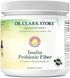 Dr. Clark Inulin Powder (FOS), 300 gm, Prebiotic Soluble Fiber