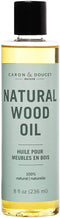 CARON & DOUCET Natural Wood Conditioning Oil, 100% Plant Based, Orange Scented, 8oz
