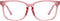 MAXJULI Blue Light Blocking Glasses, Computer Reading/Gaming/TV/Phones Glasses for Women Men (Pink)