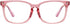 MAXJULI Blue Light Blocking Glasses, Computer Reading/Gaming/TV/Phones Glasses for Women Men (Pink)