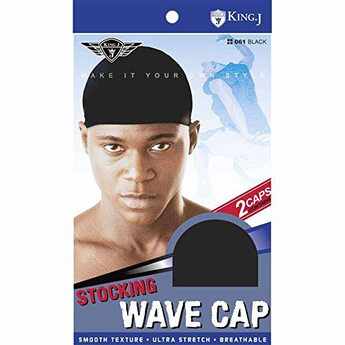 King J Stocking Wave Cap, 3 Pack, #061