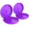 ARGOMAX 2 PCS Purple Thin and Light Aligner Case, Magnetic Closure Retainer Holder, Easy to Carry