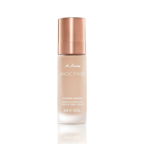M. Asam MAGIC FINISH Supercharge Serum Foundation, Rose Fair, Moisturizing Makeup & Firming Face Serum, 1.01 Fl Oz