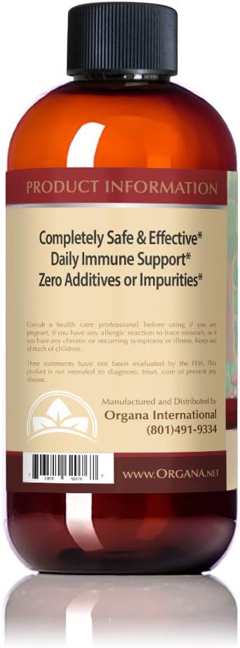Organa Nano Colloidal Silver, 8 oz (100 PPM), Best Colloidal Minerals