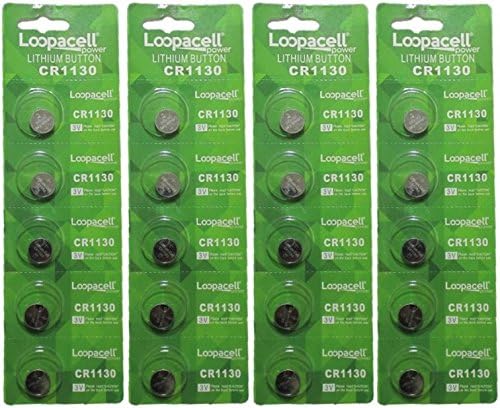 20 CR1130 Lithium 3 Volt Cell Batteries