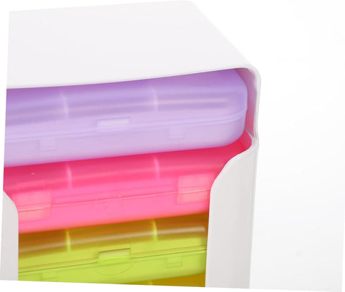 Travel-Friendly Weekly Pill Organizer - Cute Compartment Box for Medications