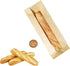 Honkenda 50 Pack Packaging (23.2x4.3 inch) Baguette Kraft Paper Bread Bags with Clear Front Window and Seal stickers