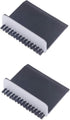 2 Pcs Black Kitchen Sink Squeegee Cleaner and Countertop Brush Wiper for Vegetable Cleaning, Home Tool Accessories