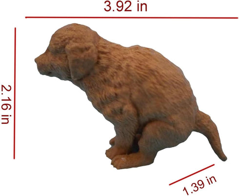 yuecher Creative Golden Retriever Puppy Toothpaste Dispenser, Dog Themed Toothpaste Holder, Fun Novelty Gift for Dog