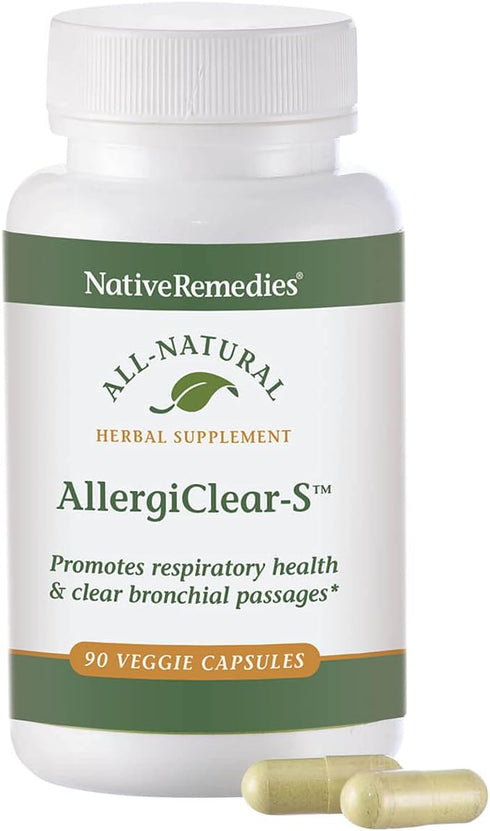 Native Remedies AllergiClear for Allergy Season Relief, 90 Tablets