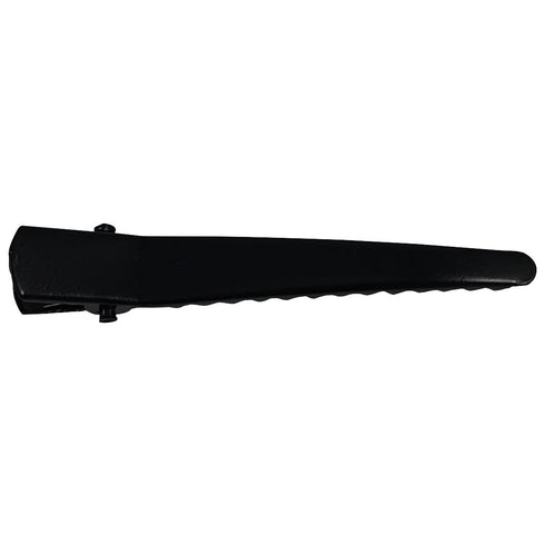 YAKA 50 Pack 6cm/2.36" Black Metal Alligator Hair Clips - Professional Non-slip Hair Accessories for Girls Women