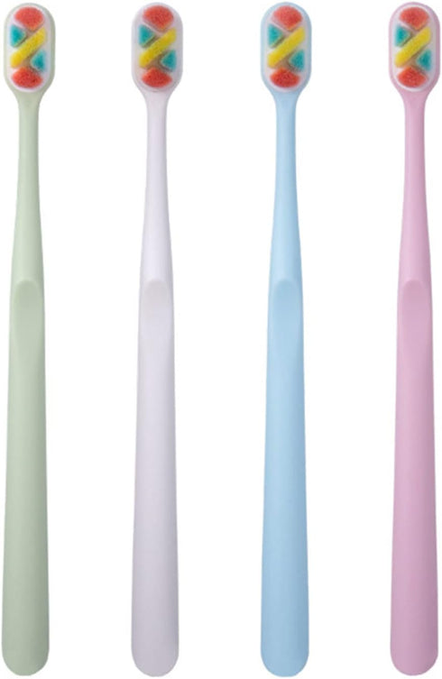 KASFDBMO Toothbrush Toothbrush for Sustainable Care for Extra Soft Manual Toothbrush Supports Dental Hygiene