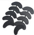 30PCS Heel Plates, Black Heel Taps Rubber Tips Sole Repair Pad Replacement with Nails