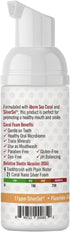 Coral Nano Silver Foaming Cinnamon Tea Tree Toothpaste, Natural Fluoride Free, SLS and Glycerin Free - 4 Ounce