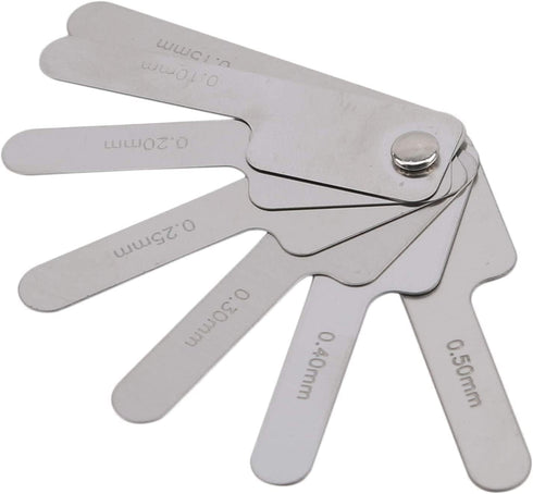 1Pc Silver Dental Orthodontic Interproximal Enamel Reduction Gauge Ruler - Stainless Steel Ipr Tool, Personal