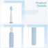 wkao 3 2 90 Usb Rechargeable Electric Toothbrush For Adults, Modes, Soft Bristles, Cleaning, Includes Brush Heads, Days