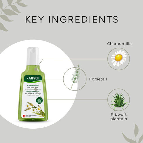 RAUSCH Swiss Herbal Care Shampoo, 200 ml