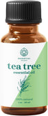 Tea Tree Essential Oil 1 oz by Essential Delights - 100% Pure & Certified Distilled Oil