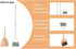 Mini Broom with Dustpan for Kids - Little Housekeeping Helper Set (Light Orange)