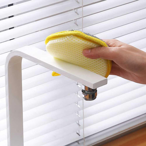 Teensery 20 Pcs Washing Dishes Sponges Double-Sided Dishwashing Sponge Scrubber Round Non-Scratch Scrub Sponges Pads