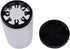 Teensery 2 Pcs Nail Art Brush Pen Holder Immersion Makeup Brush Nail Art Brush Cleaner Cup Container