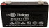 Raion Power 6V 6 1.3Ah F1 0.187" Volt Sealed Lead Acid (SLA/AGM) Rechargeable Battery - Faston - Maintenance-Free