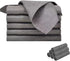 ZWEBY 10 Pcs Magic Cleaning Cloth, Microfiber Magic Cloth Window Cleaning Cloths, Streak-Free,