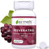EZ Melts Dissolvable Resveratrol Supplement, 150 mg, Sugar-Free, 1-Month Supply