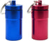FAYALA Aluminum Waterproof Pill Case Bottle, 2 Packs Large Pill Box for Medicine, Metal Keychain Holder for Travel