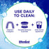 Efferdent 44 Count Retainer Cleaning Tablets, Minty Fresh Denture Cleaning Tablets for Dental Appliances (Pack of 2)