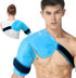 Shoulder Ice Pack Rotator Cuff Cold Therapy Wraps, Reusable Gel Pack for Pain Relief, Hot Cold Compress for Injuries