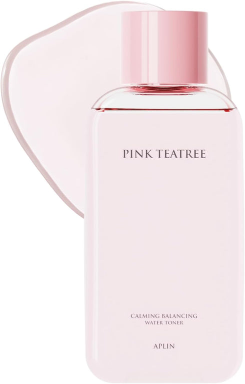 APLIN Pink Tea Tree Daily Toner 150mL/5.07 Fl. Oz | CICA, Hyaluronic Acid, Korean Skin Care, Moisturizing & Soothing