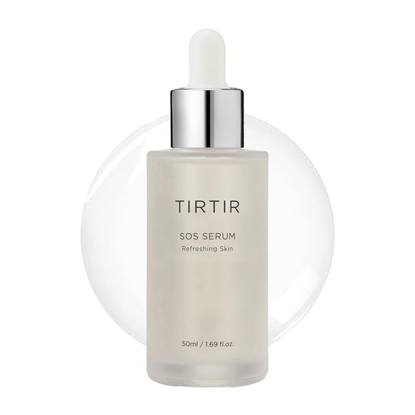 SOS Serum by TIRTIR - Radiant Glow Boosting Face Serum for Plumping, Anti Aging, and Hydrating Skin