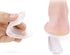 MARS WELLNESS Medial & Lateral Heel Wedge Silicone - 2 Pairs Universal Adhesive Shoe Insert for Knock Knee Pain, Foot
