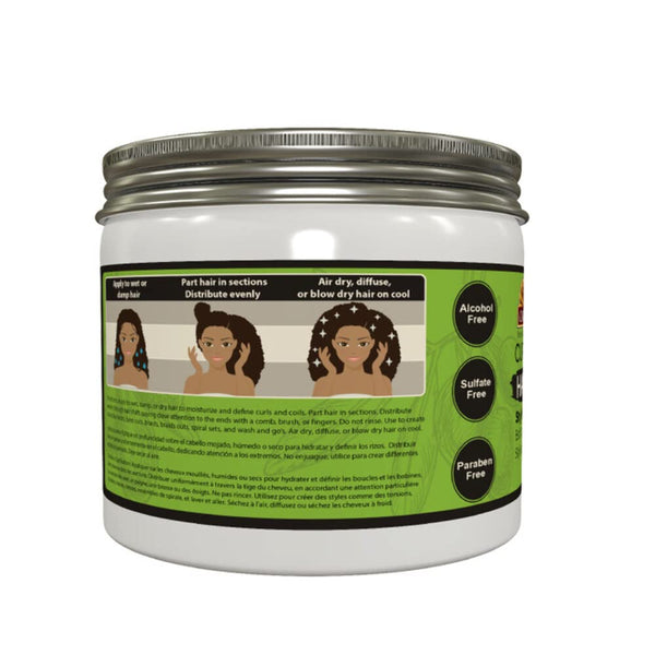 Olive Curl Enhancing Hair Yogurt, Styling & Curl Enhancing for Smooth, Glossy, Frizz-Free Curls, 17 oz