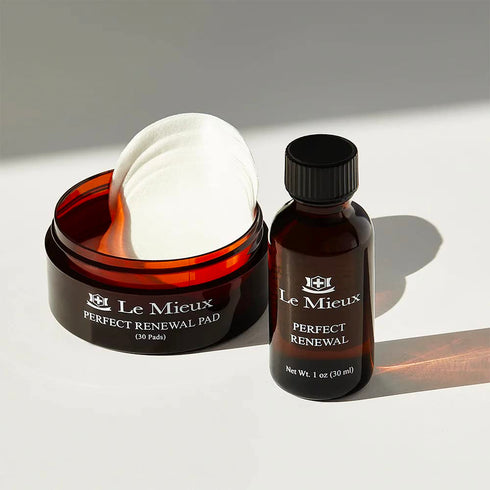 Le Mieux Perfect Renewal Set - Gentle Peel for Face with Mandelic Acid, Hyaluronic Acid, 30 ml / 30 Pads
