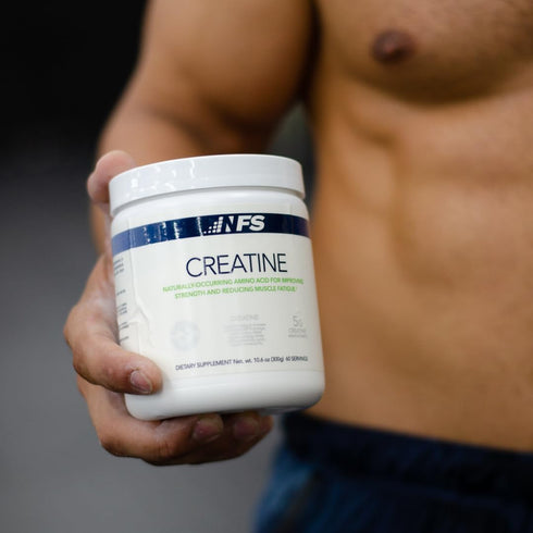 NF Sports Creatine Energy Protein Powder, Unflavored, 300g, 60 Servings for Muscle Recovery & Strength