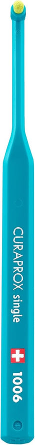 Curaprox CS 1006 Toothbrush for Implants, Braces & Gum Line Care, Special Tuft