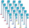 Replacement Brush Heads for OralB Braun - Best Double Clean, 20 Pack for Electric Toothbrushes, Adults & Kids