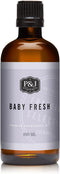 P&J Trading Baby Fresh Scented Oil, 100ml, Fragrance Oil for Candle Making, Soap Making, Diffuser Oil.